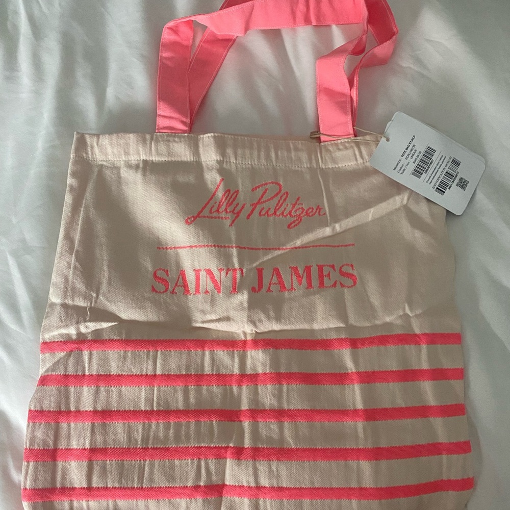 Lilly Pulitzer x Saint James GWP Tote
